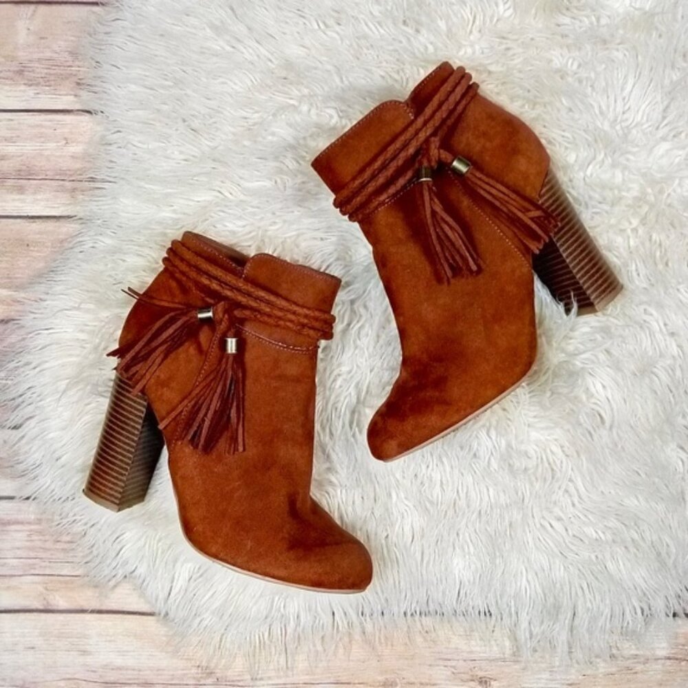 Nordstrom | Bamboo Scenery Tassel Ankle Booties